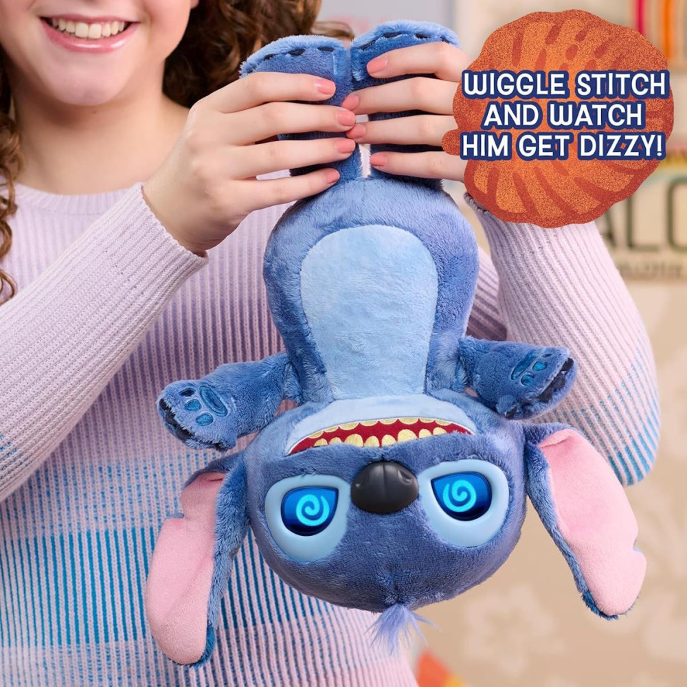Stitch Peluche Olhos Mágicos