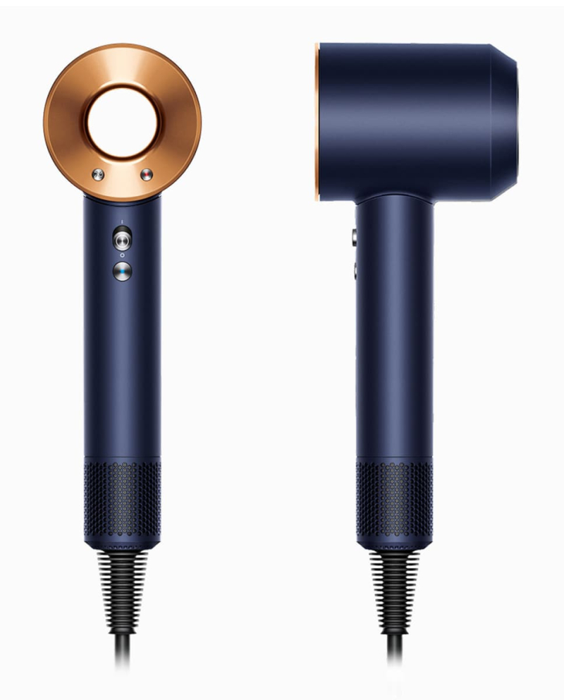 Secador de cabelo supersônico de 1600 W (azul/cobre) - DYSON