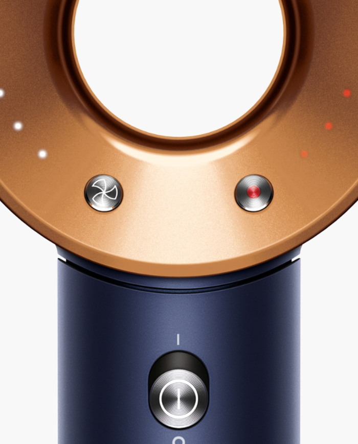 Secador de cabelo supersônico de 1600 W (azul/cobre) - DYSON