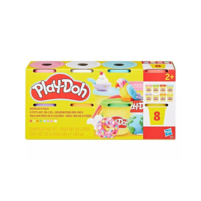 Play-Doh Pack de 8 Frascos Hasbro