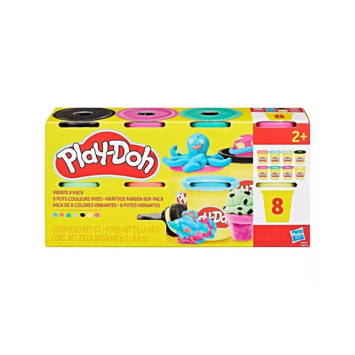 Play-Doh Pack de 8 Frascos Hasbro