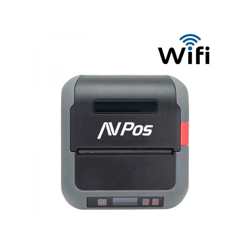 Impressora Térmica AVPos AVP-MLP900W USB e Wifi Preta