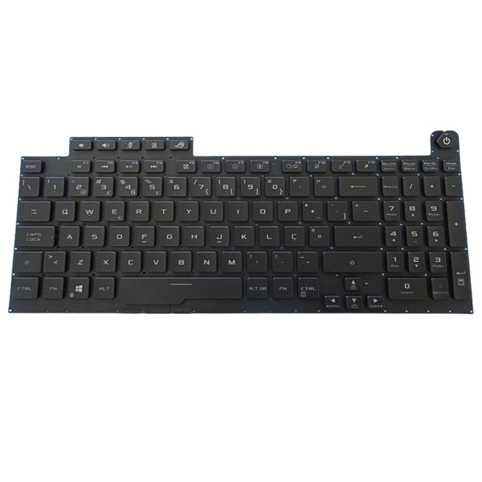Asus G731G Teclado PT RGB PER KEY s/Cover (embutir) - 90NR01T2-R31PO0