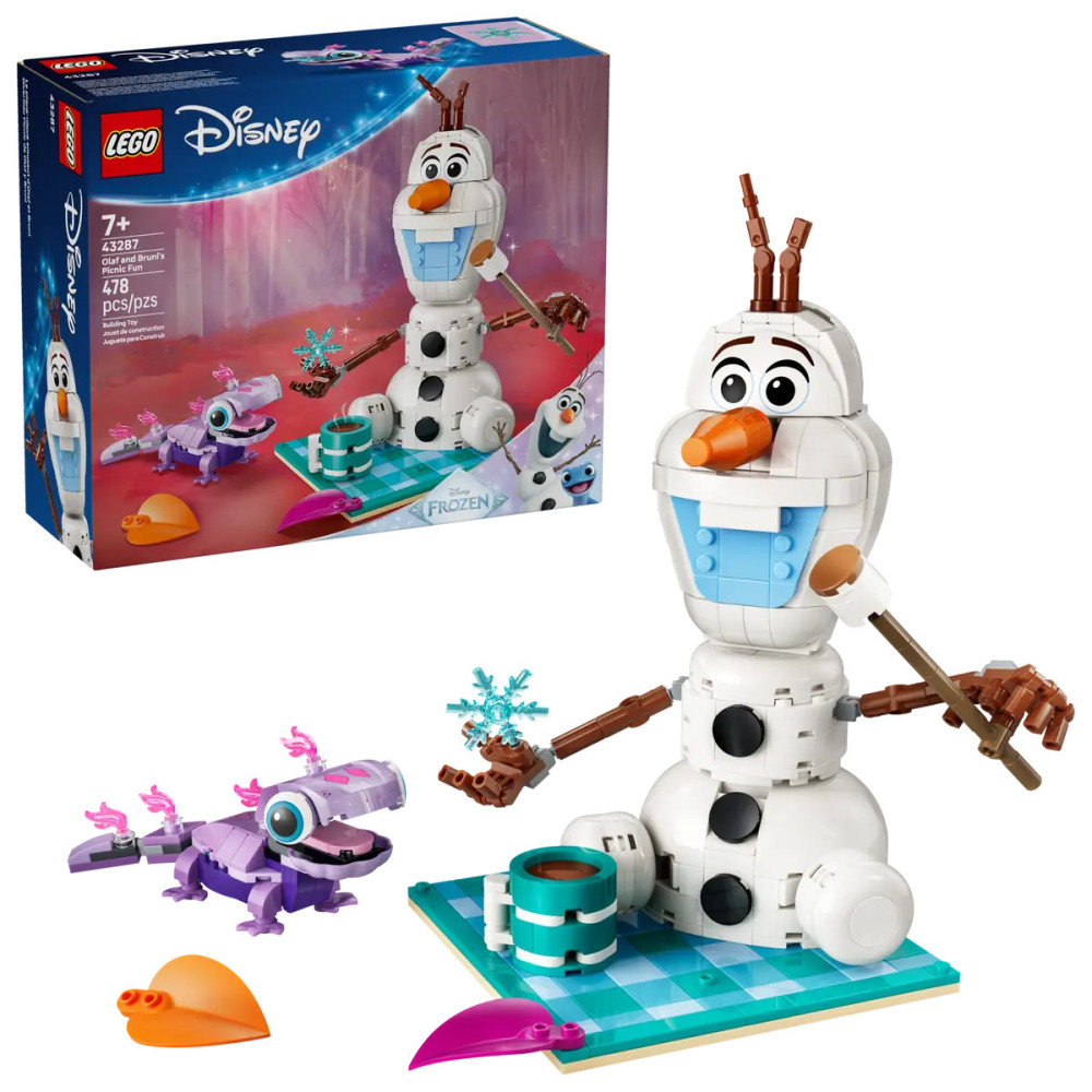 Lego Piquenique Divertido com o Olaf e Bruni