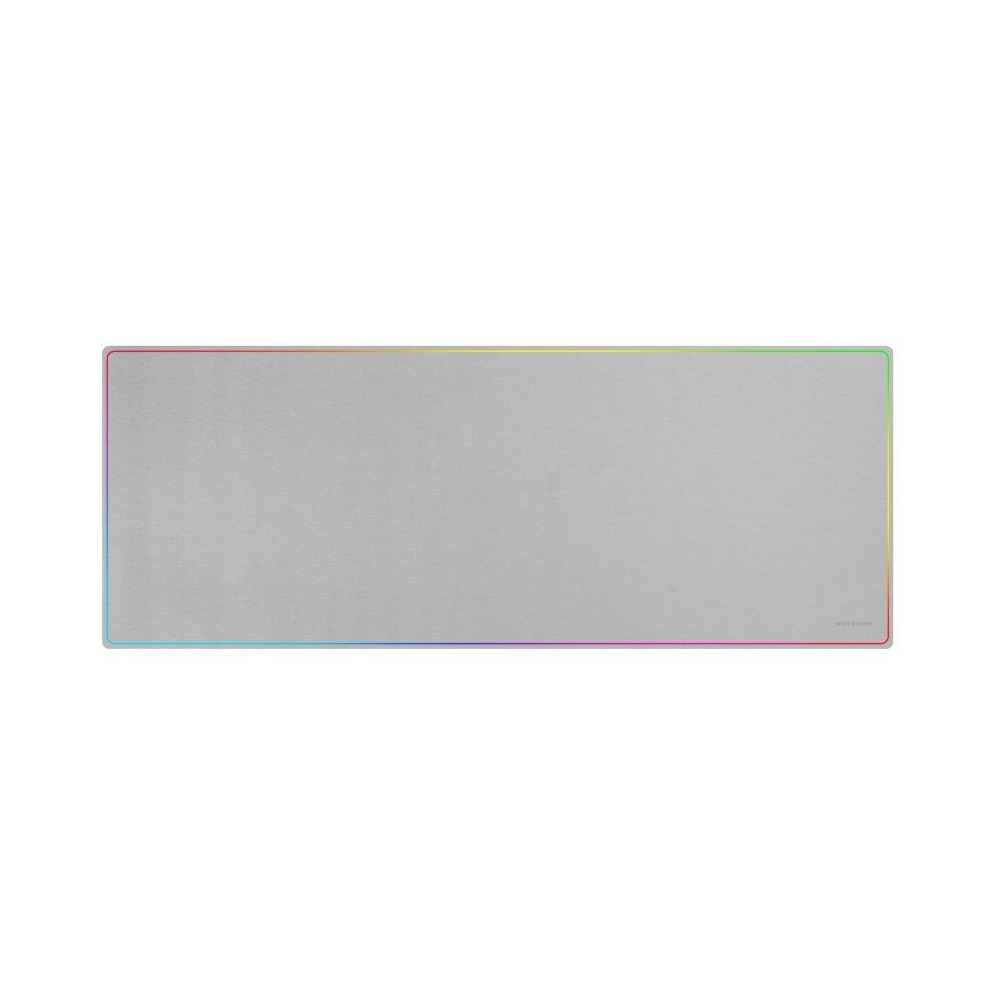 Tapete de Rato (Mousepad) Mars Gamimg Rainbow Line Edge Design XXL (Branco)