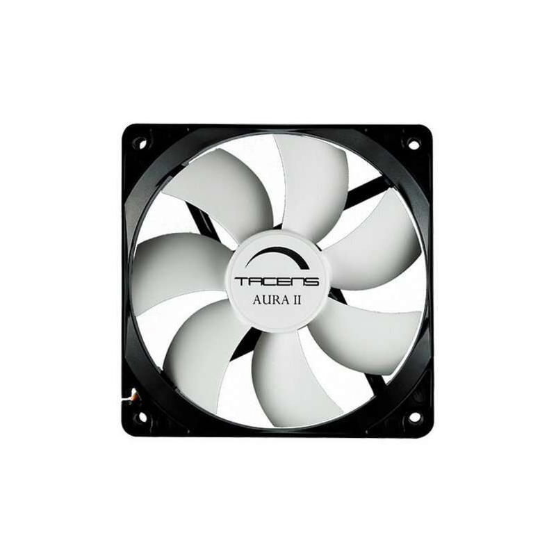 Ventoinha 80mm Tacens Aura II Silent (Preta/Branca)