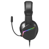 Headset Mars Gaming FRGB (Preto)