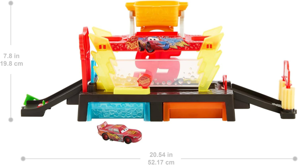 Mattel Disney Pixar Cars - Túnel de Lavagem Color Changers