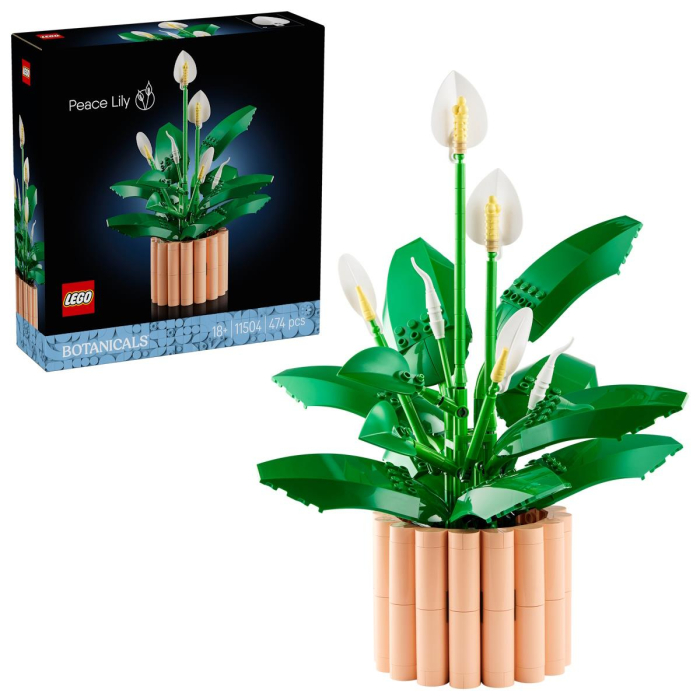 Lego Botanical Lírio-da-Paz