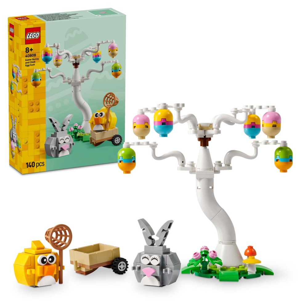 Lego Caça aos Ovos do Coelhinho da Páscoa e Pintainho