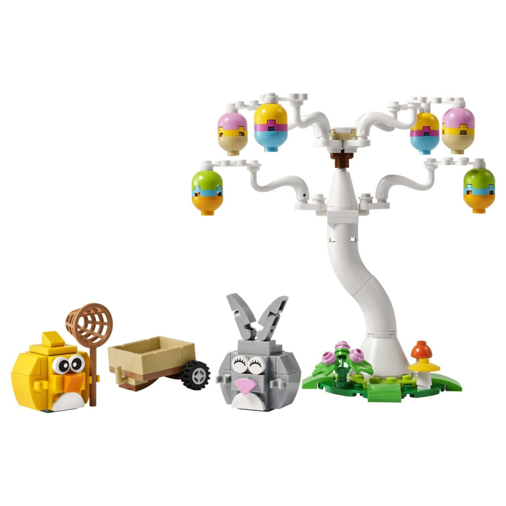 Lego Caça aos Ovos do Coelhinho da Páscoa e Pintainho