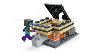 Lego Minecraft Jornada em Nether e Portal do End
