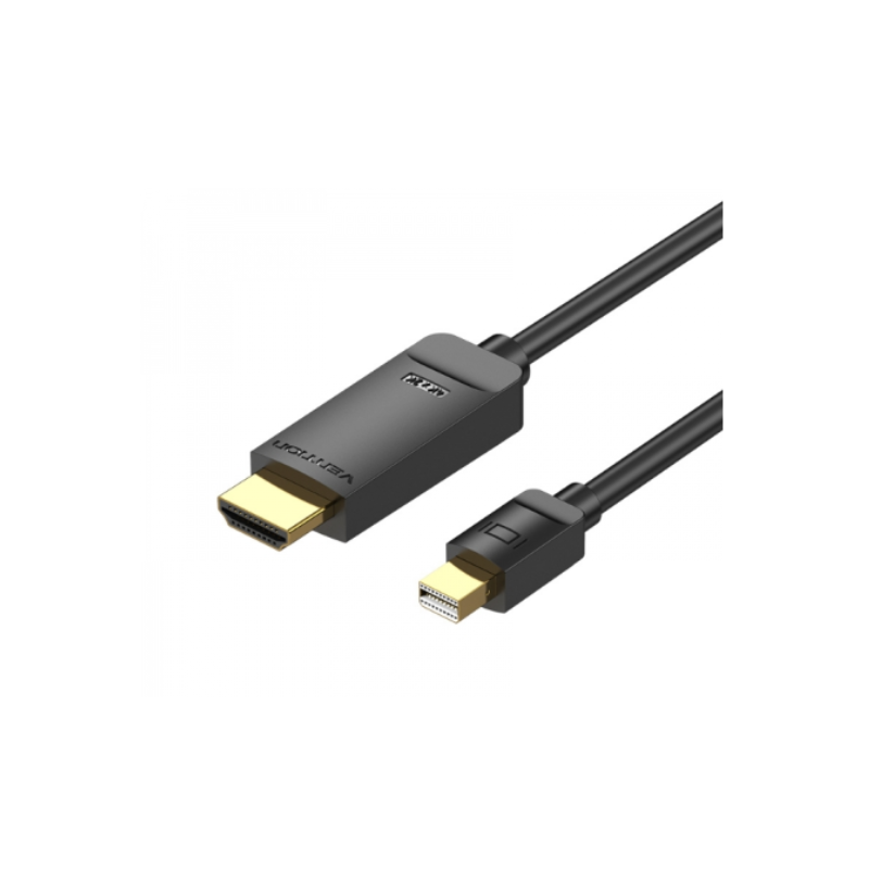 Cabo Conversor Mini Displayport - HDMI 2M (Preto)