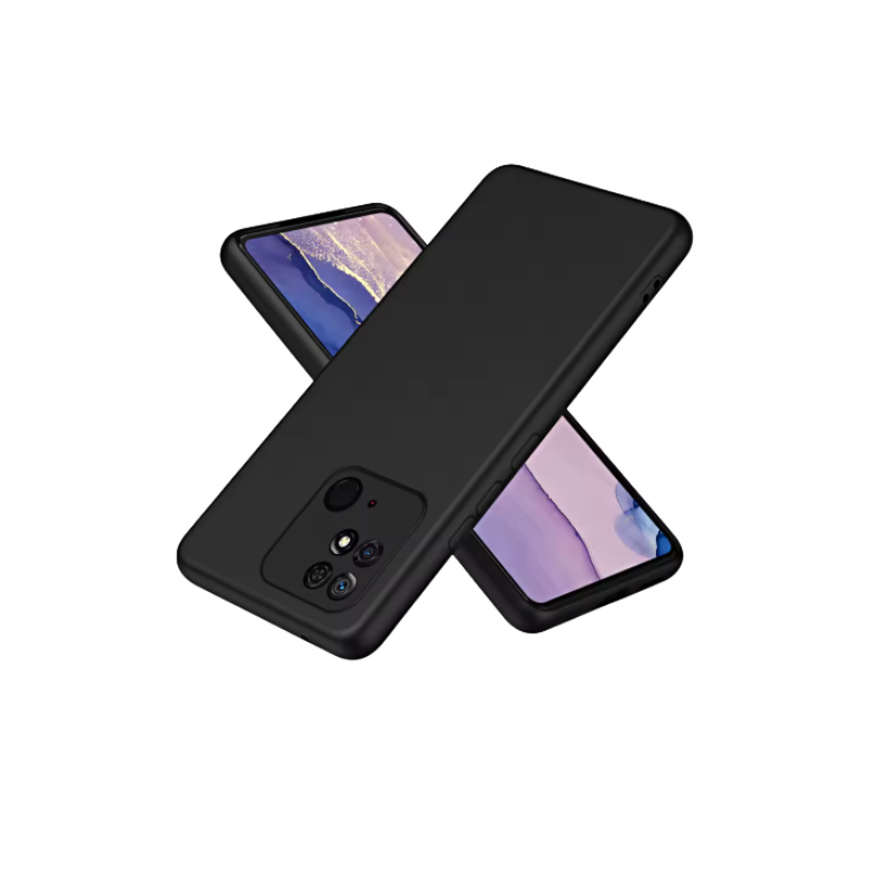 Capa de Silicone Xiaomi Redmi 10 (Preta)