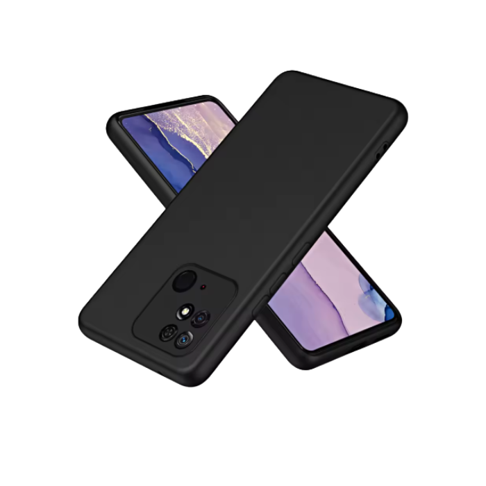 Capa de Silicone Xiaomi Redmi 10 (Preta)