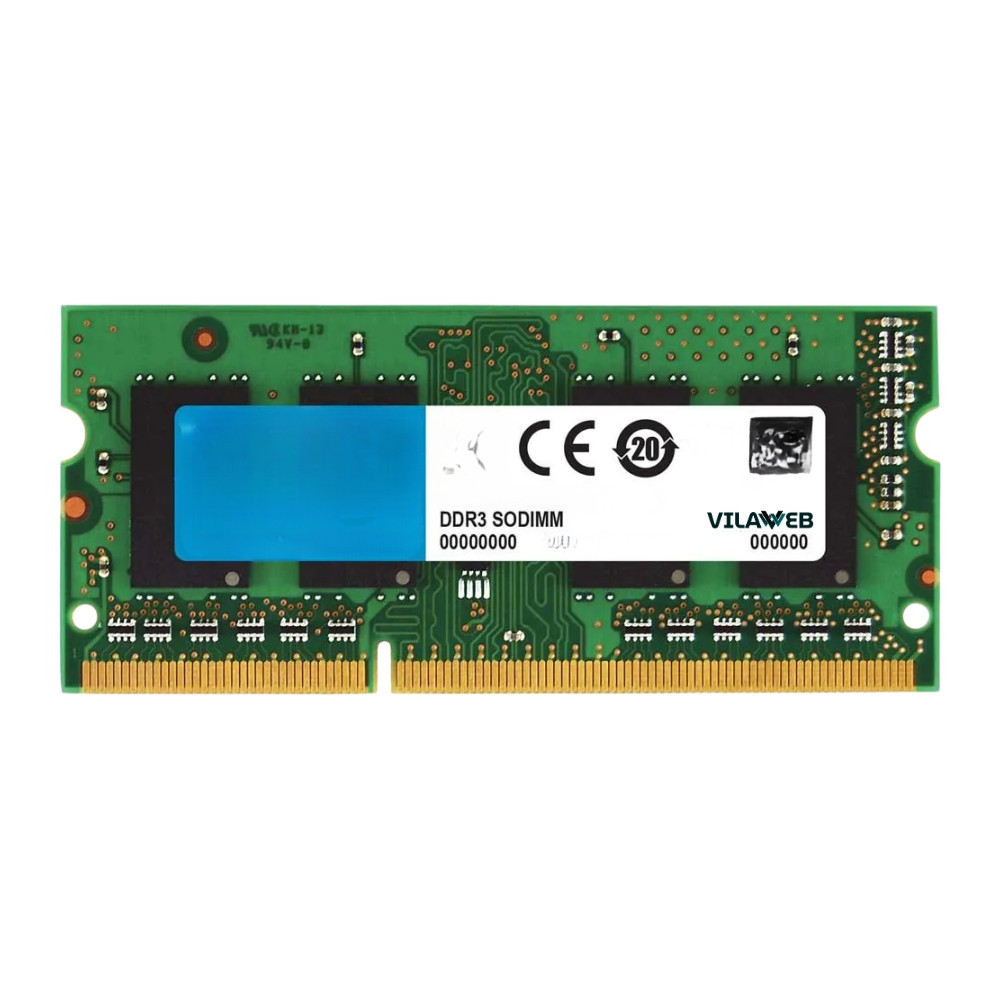 Memória RAM DDR3 4GB PC3-12800 1600Mhz SO-DIMM