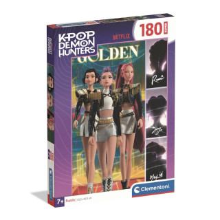 Puzzle Super Kpop Demon Hunters: Golden - 180 Peças - Clementoni