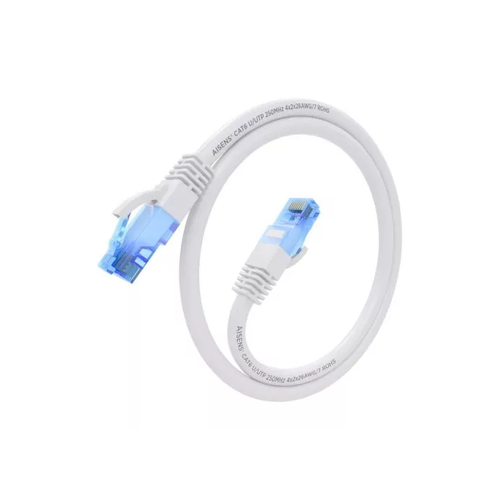 Cabo De Rede U/UTP CAT6 0.25m Branco