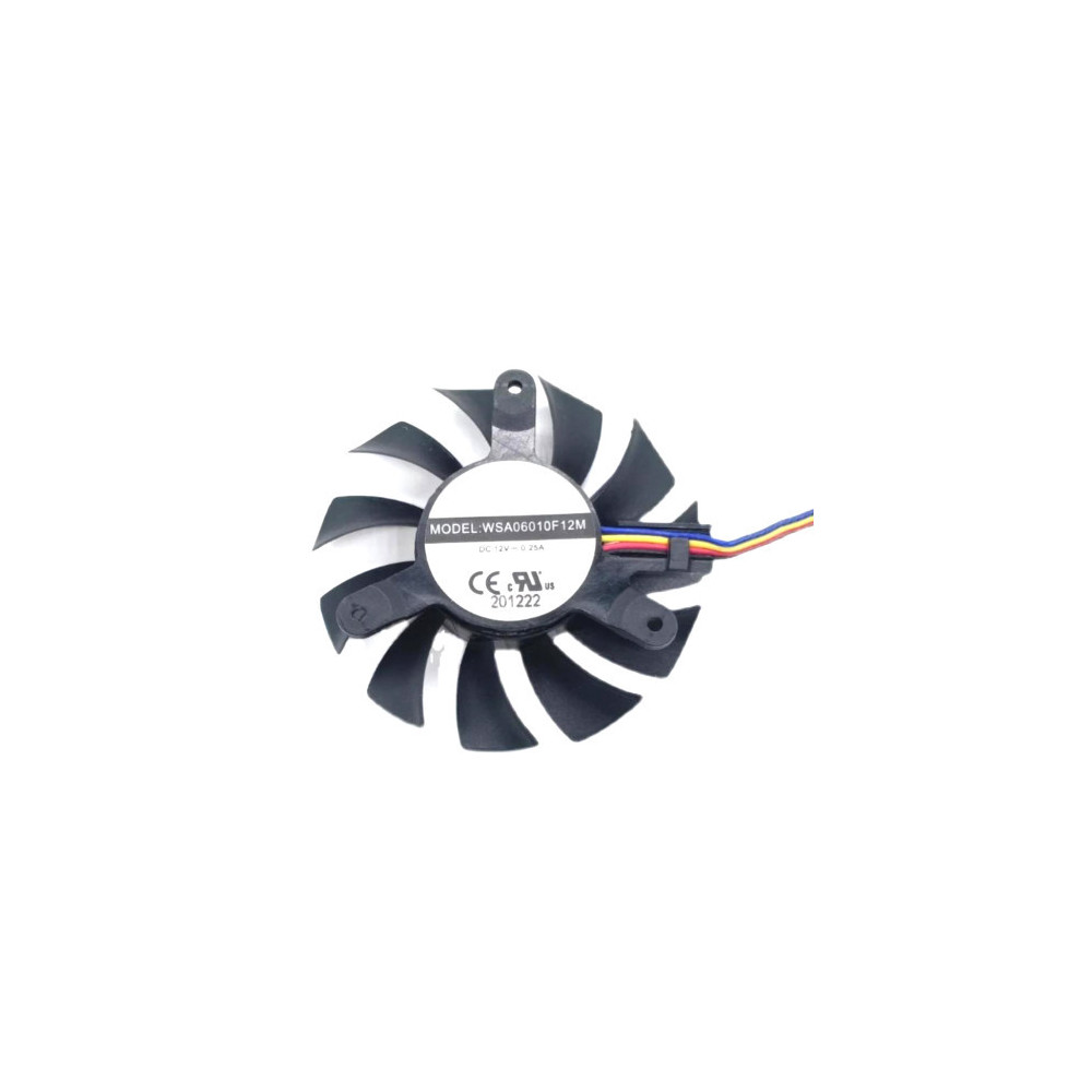 Ventilador FAN WSA06010F12M 12V 0.25A 4PIN
