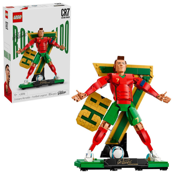 Cristiano Ronaldo Lenda do Futebol LEGO® Editions