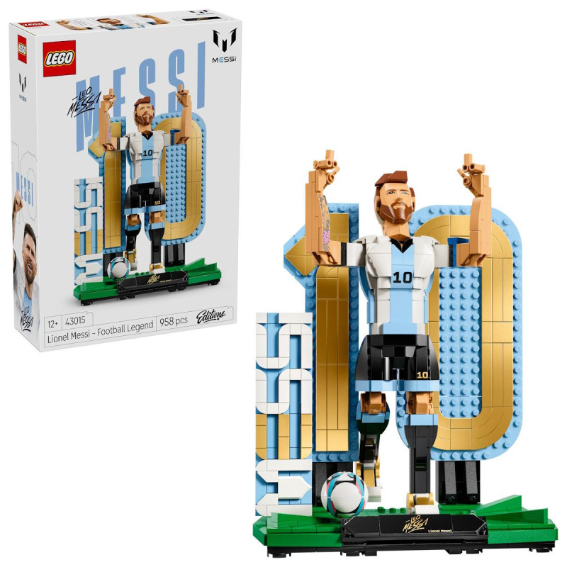 Lionel Messi Lenda do Futebol LEGO® Editions