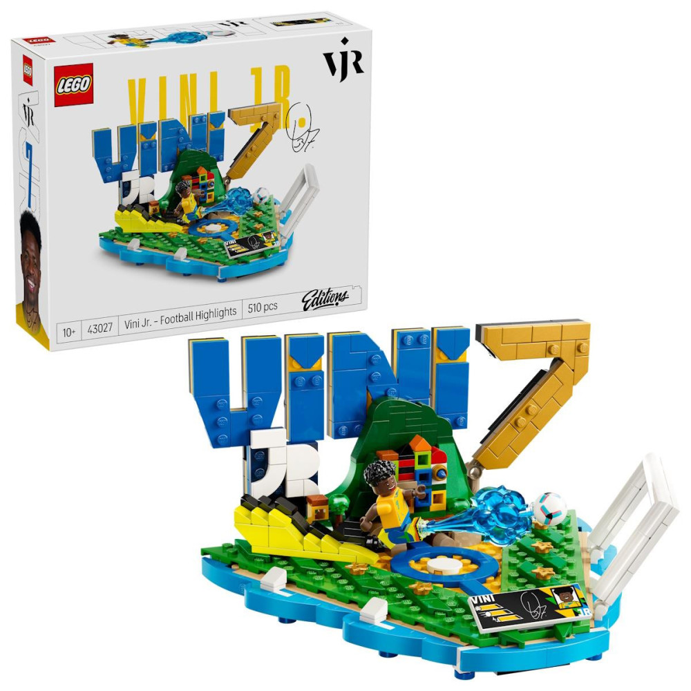 Vini Jr.  Destaques do Futebol LEGO® Editions
