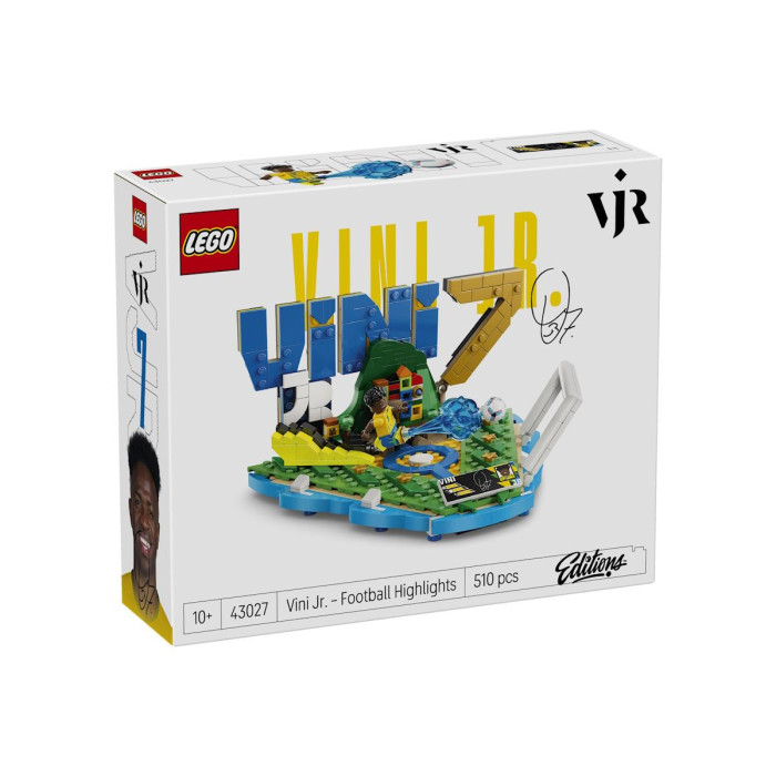 Vini Jr.  Destaques do Futebol LEGO® Editions