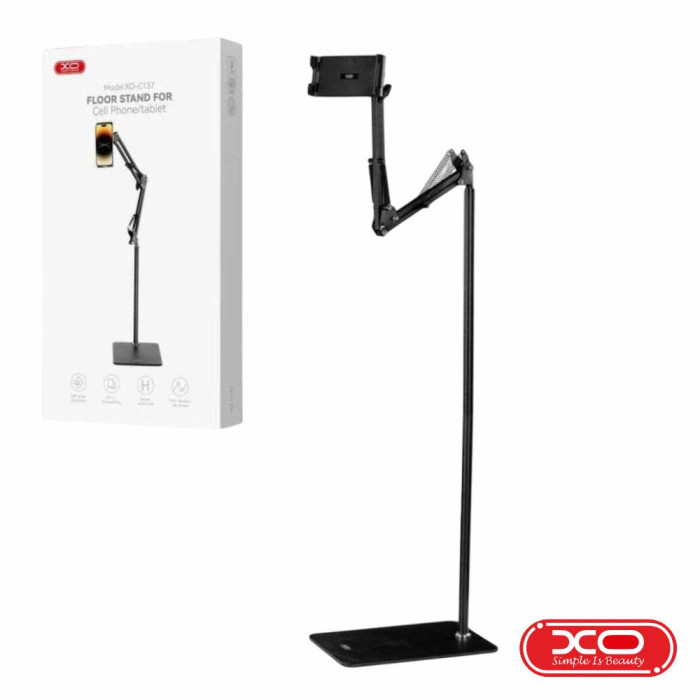 Suporte de Chão Para Tablet e Telemóvel Ajustável 1.35cm