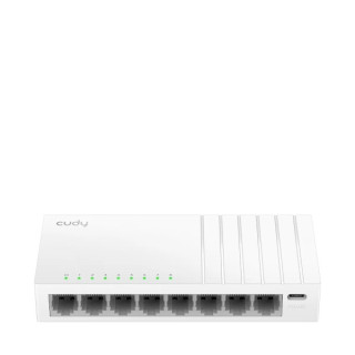 Switch Cudy de 8 portas RJ45 Portas USB-C