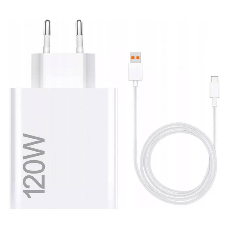 Xiaomi 120W HyperCharge Branco USB Tipo-C