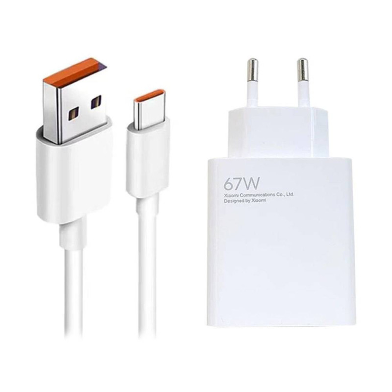 Carregador Xiaomi Hypercharge Combo USB-A 67W