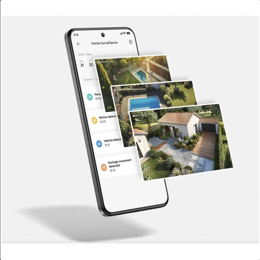 Câmara Xiaomi BW300 Outdoor Security 2K IP67 Com Bateria