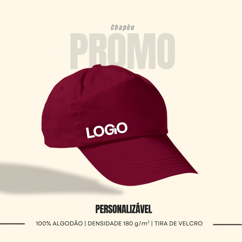 Chapéu Promo c/ personalização