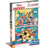 Puzzle 2X20 Disney Mickey