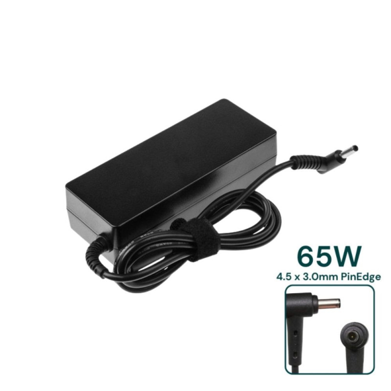 Carregador Compatível Asus 19V 3.42A 65W (4.5*3.0mm pin edge) - 0A001-00449400