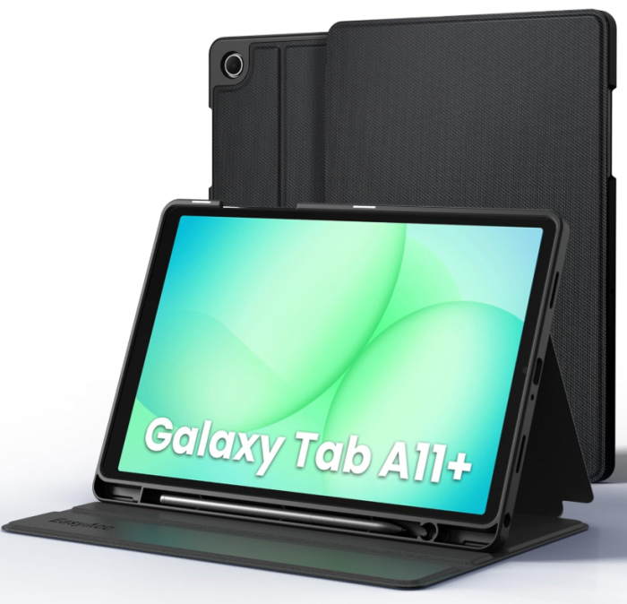 Capa para Samsung Galaxy Tab A11+ Slim Folio (Preto)