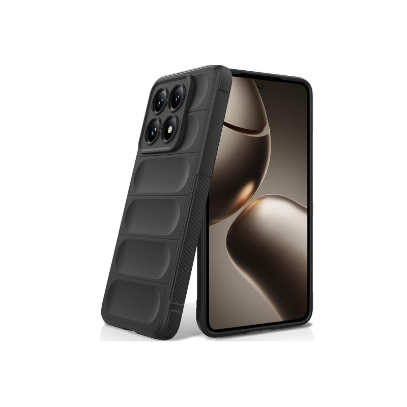 Capa Xiaomi 14T silicone  Anti-queda (Preto)
