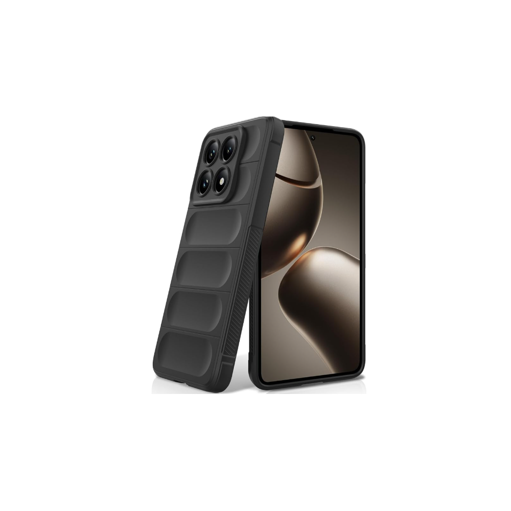 Capa Xiaomi 14T silicone  Anti-queda (Preto)
