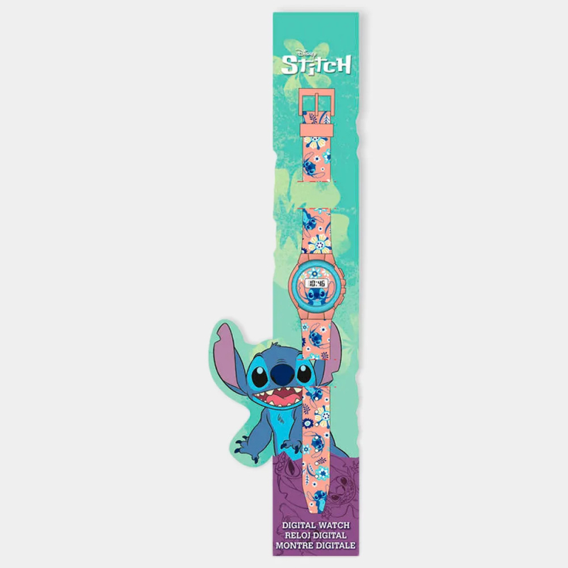 Relogio LED Stitch