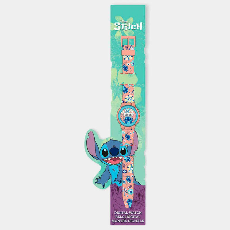 Relogio LED Stitch
