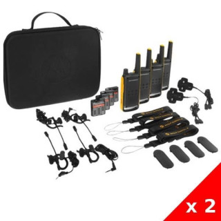 Walkie Talkies Motorola Extreme Quad (Pack de 8 unidades)