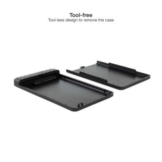 Caixa Externa HDD/SSD 2,5" com USB 3.0/3.1 Gen 1 - SATA I, II e III - Cabo USB 3.0