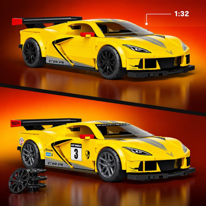 Hot Wheels Speed Corvette JKR19