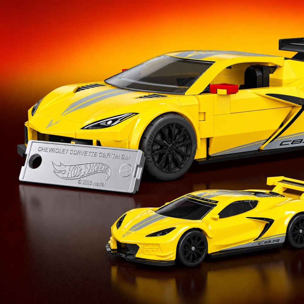 Hot Wheels Speed Corvette JKR19