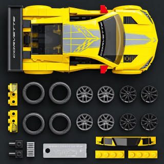 Hot Wheels Speed Corvette JKR19