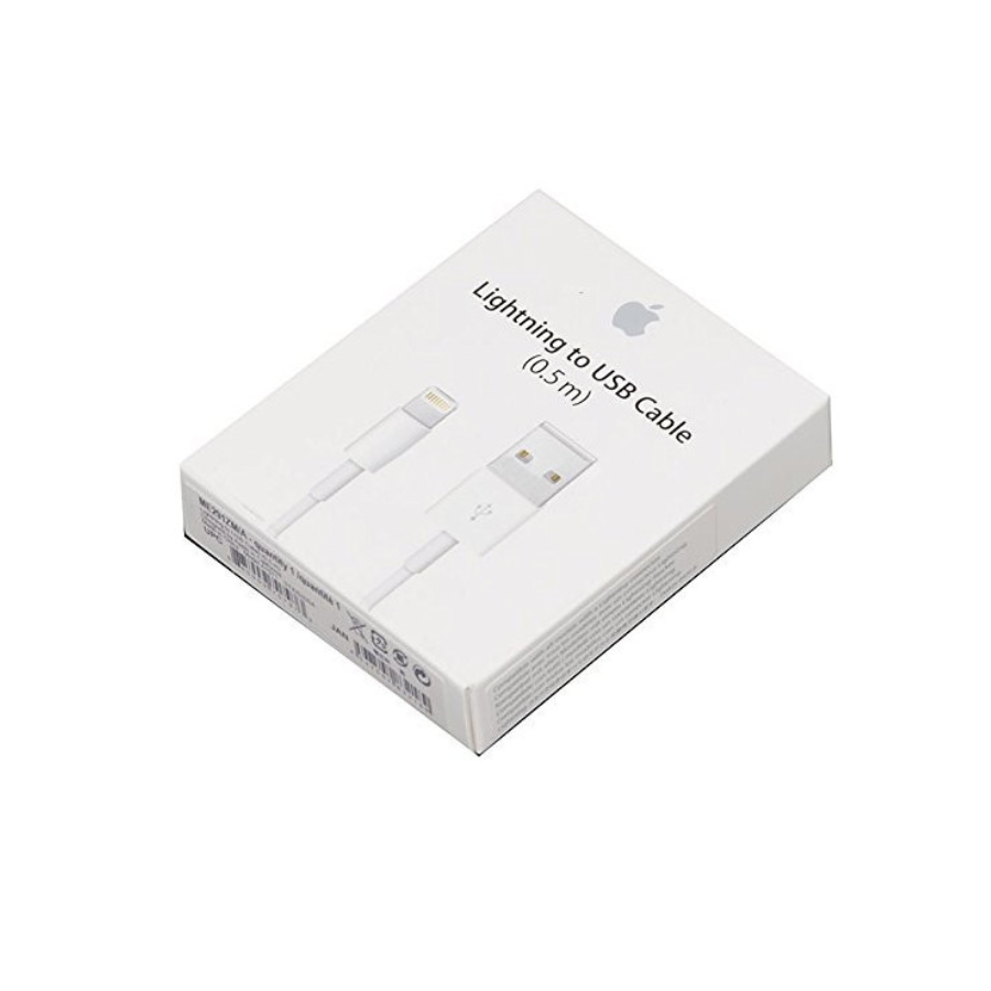 Cabo Apple USB-A Macho - Lightning (Branco)