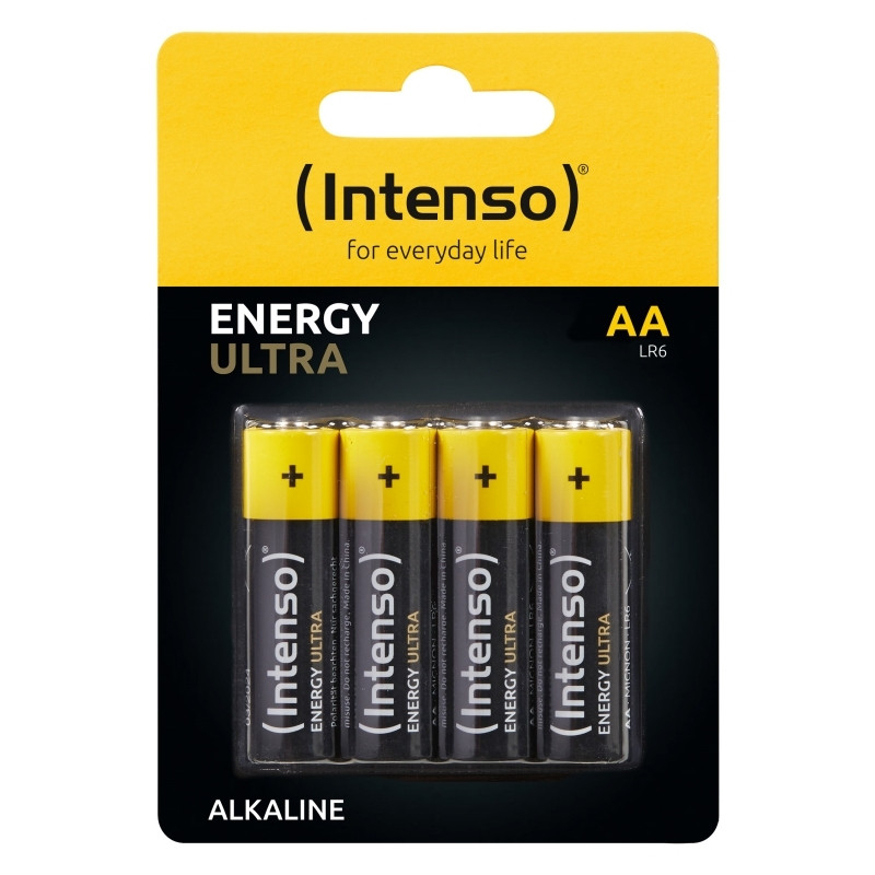 Intenso Pilha Alcalina Energy Ultra AA Pack 4 uni.