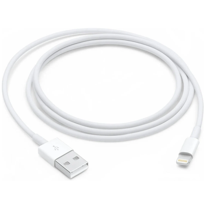 Cabo Apple USB-A Macho - Lightning (Branco)