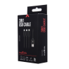 Cabo USB A "3 em 1" Lightning - Micro USB - USB-C (Carregamento Rápido)