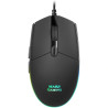 Rato Gaming Mars Gaming 3200dpi LED RGB 6 botões e cabo de 1.60m